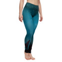 Alegres leggings para mujer Dedoles fitness Dark Wolf (D-W-AW-LGS-C-RP-1088)