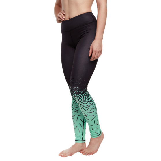 Alegres leggings de mujer Dedoles con líneas asimétricas (DSL1091)