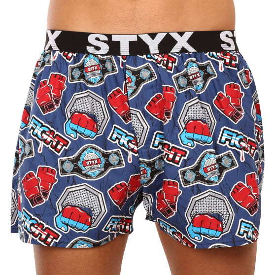 3PACK short hombre Styx art sports goma multicolor (3B13946)