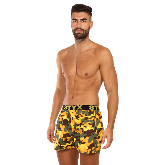 3PACK short hombre Styx art sports goma multicolor (3B15901)