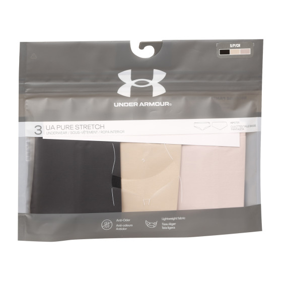 3PACK bragas de mujer Under Armour multicolor (1325616 004)