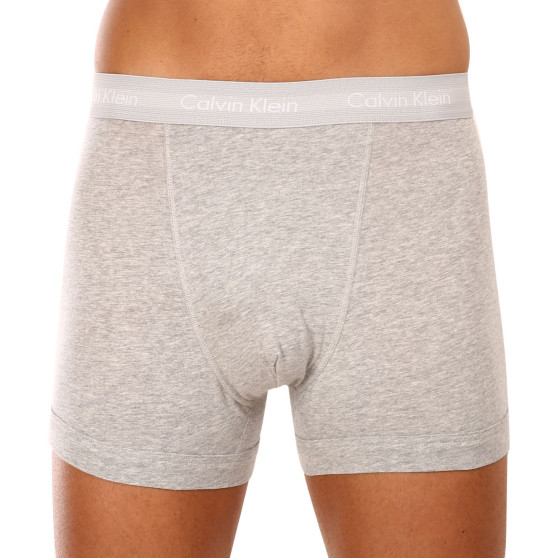 3PACK Boxers para hombre Calvin Klein gris (U2662G-080)