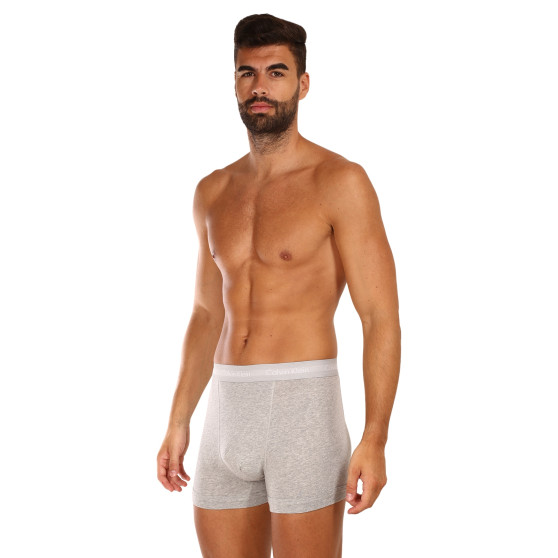 3PACK Boxers para hombre Calvin Klein gris (U2662G-080)