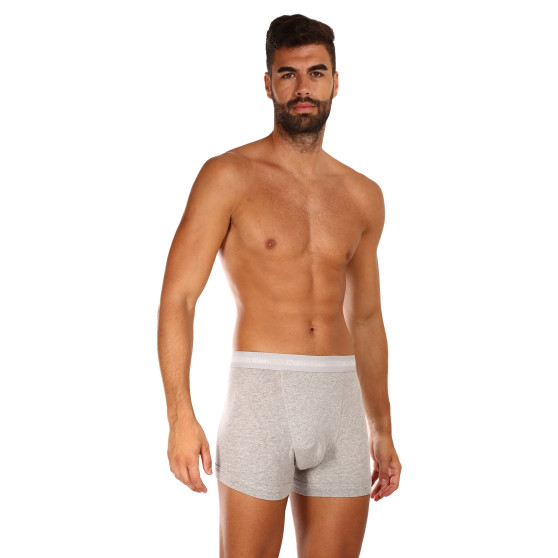 3PACK Boxers para hombre Calvin Klein gris (U2662G-080)