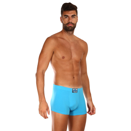 Boxers para hombre Styx goma clásica azul claro (Q1169)