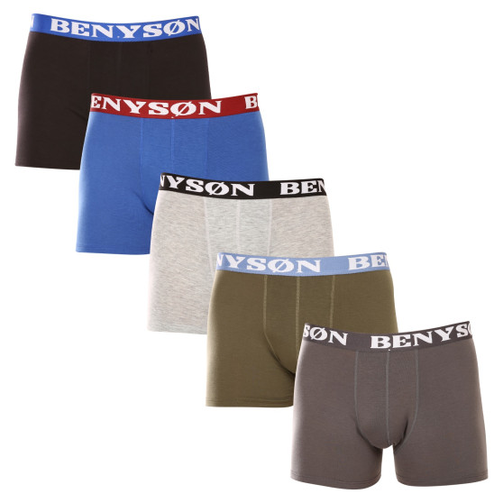 5PACK Boxers para hombre Benysøn multicolor (4002)