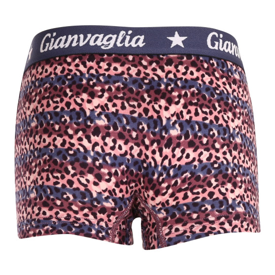 5PACK Boxers para niñas con pernera Gianvaglia multicolor (813)