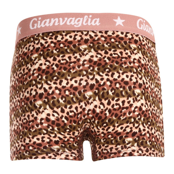 5PACK Boxers para niñas con pernera Gianvaglia multicolor (813)