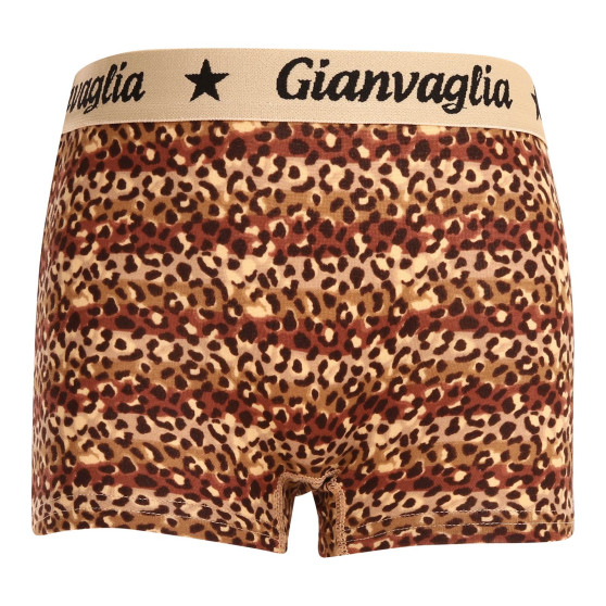 5PACK Boxers para niñas con pernera Gianvaglia multicolor (813)