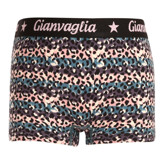 5PACK Boxers para niñas con pernera Gianvaglia multicolor (813)