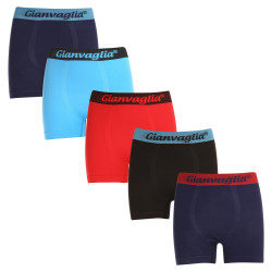 5PACK Boxers para niños Gianvaglia multicolor (9803)