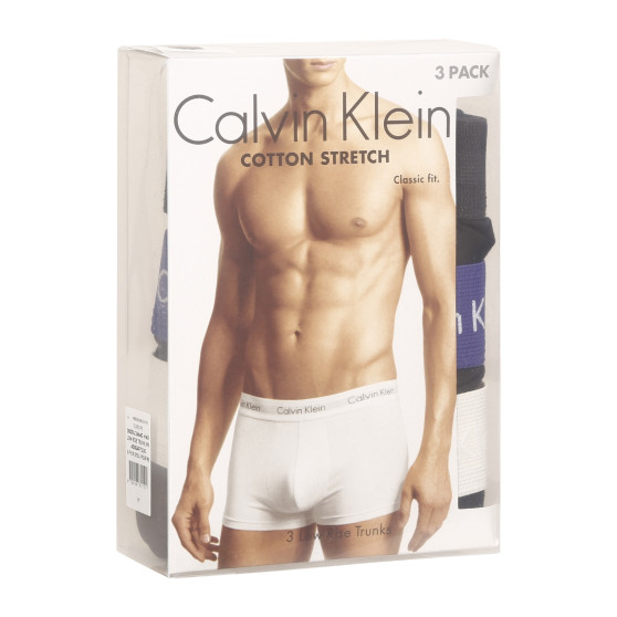 3PACK Boxers para hombre Calvin Klein negro (U2664G-H4X)