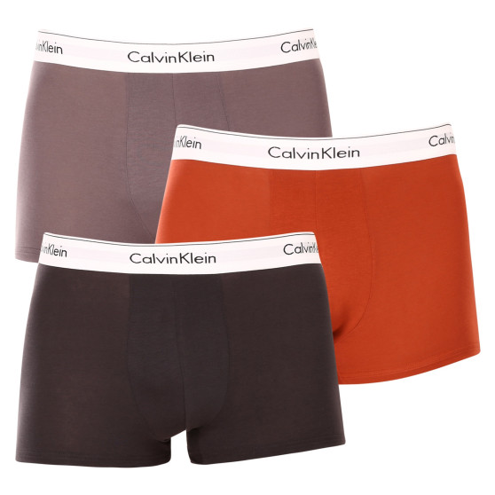 3PACK Boxers para hombre Calvin Klein multicolor (NB2380A-GWF)