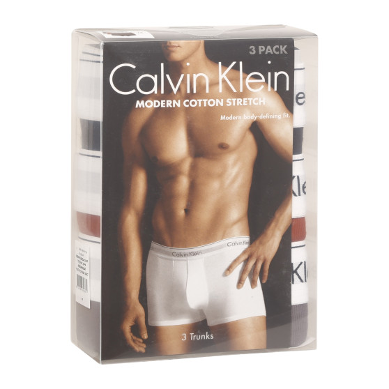 3PACK Boxers para hombre Calvin Klein multicolor (NB2380A-GWF)