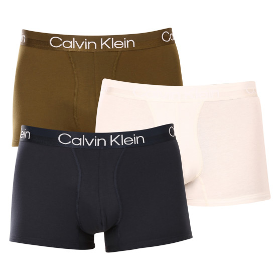 3PACK Boxers para hombre Calvin Klein multicolor (NB2970A-GYO)