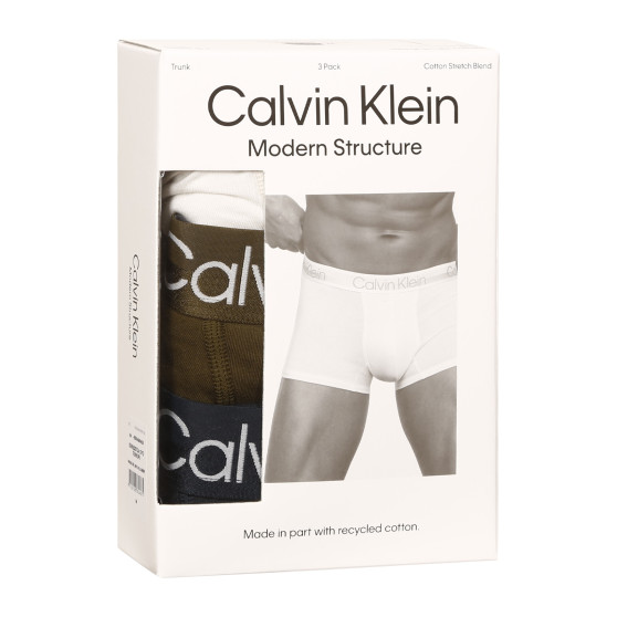 3PACK Boxers para hombre Calvin Klein multicolor (NB2970A-GYO)