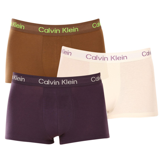 3PACK Boxers para hombre Calvin Klein multicolor (NB3705A-FZ4)