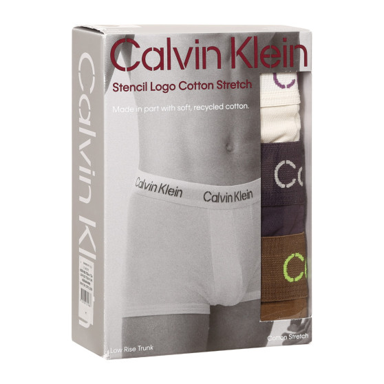 3PACK Boxers para hombre Calvin Klein multicolor (NB3705A-FZ4)