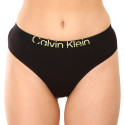 Tanga de mujer Calvin Klein negro (QF7401E-UB1)