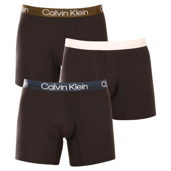 3PACK Boxers para hombre Calvin Klein negro (NB2971A-GZ5)