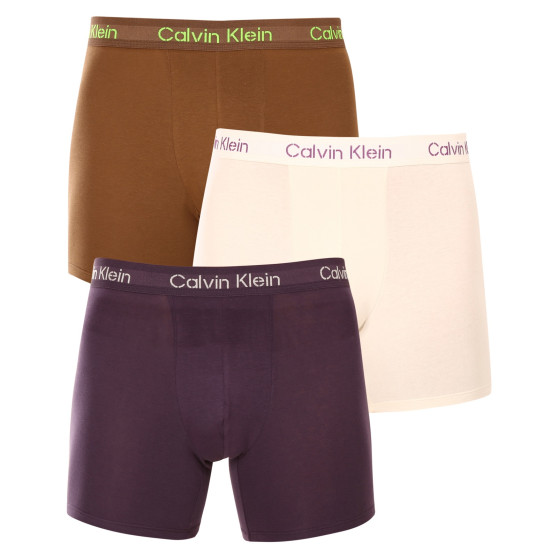 3PACK Boxers para hombre Calvin Klein multicolor (NB3706A-FZ4)