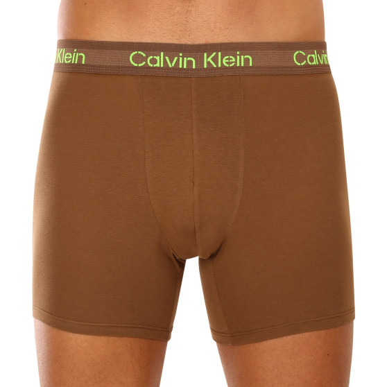 3PACK Boxers para hombre Calvin Klein multicolor (NB3706A-FZ4)