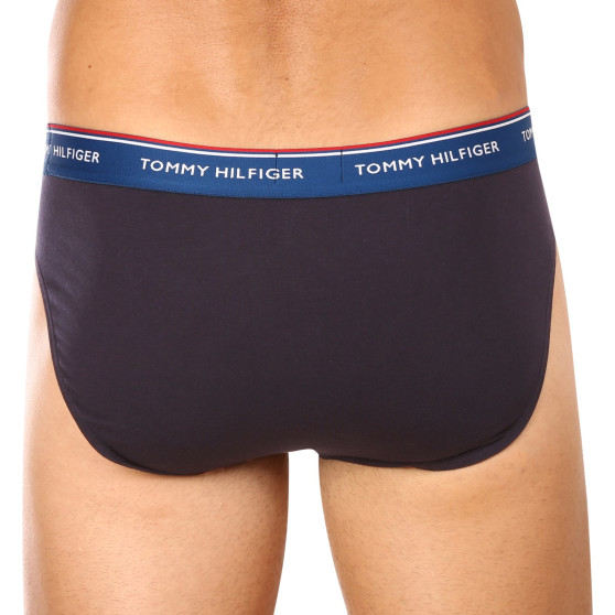 3PACK calzoncillos para hombre Tommy Hilfiger azul oscuro (UM0UM03119 0VX)