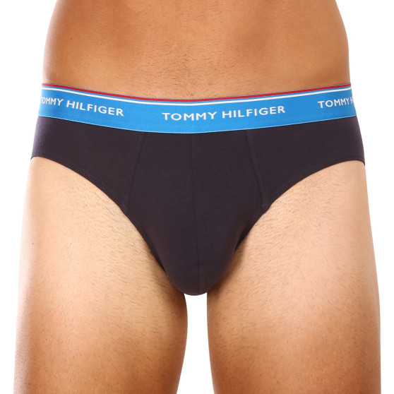 3PACK calzoncillos para hombre Tommy Hilfiger azul oscuro (UM0UM03119 0VX)