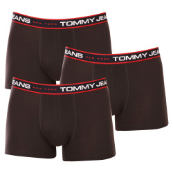 3PACK Boxers para hombre Tommy Hilfiger negro (UM0UM02968 0R7)