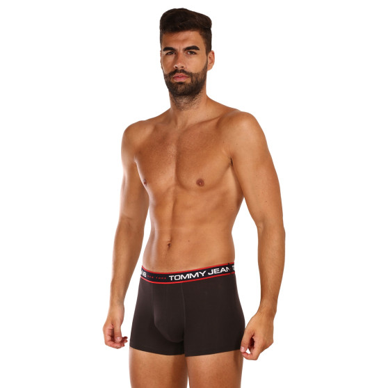 3PACK Boxers para hombre Tommy Hilfiger negro (UM0UM02968 0R7)