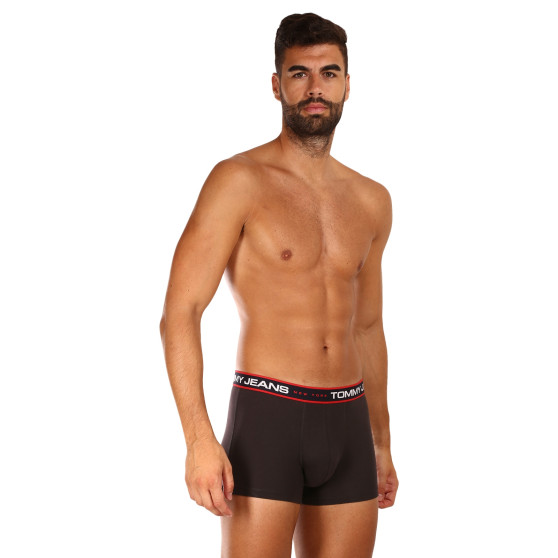 3PACK Boxers para hombre Tommy Hilfiger negro (UM0UM02968 0R7)