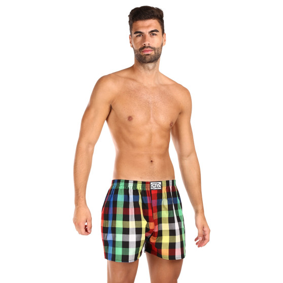 Calzones de hombre Styx classic elastic multicolor (A1012)