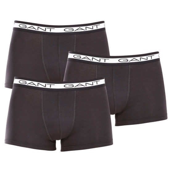 3PACK Boxers para hombre Gant negro (900003053-005)