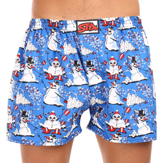 Calzones de hombre Styx art goma clásica christmas snowmen (A1751)