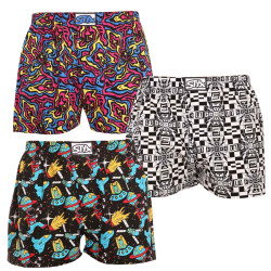 3PACK short hombre Styx art classic goma multicolor (3A14501)