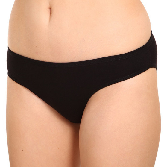 3PACK bragas de mujer Nedeto negro (3NK001)