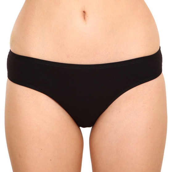 3PACK bragas de mujer Nedeto negro (3NK001)