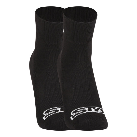 3PACK calcetines Styx calcetines tobilleros negro (3HK960)