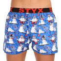 Calzones de hombre Styx art sport goma muñecos de nieve navidad (B1751)