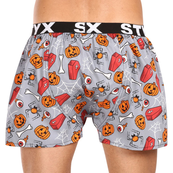 Calzones de hombre Styx art sports rubber Halloween coffins (B1752)