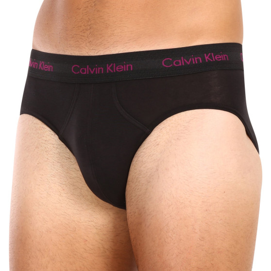 3PACK calzoncillos para hombre Calvin Klein negro (U2661G-H50)