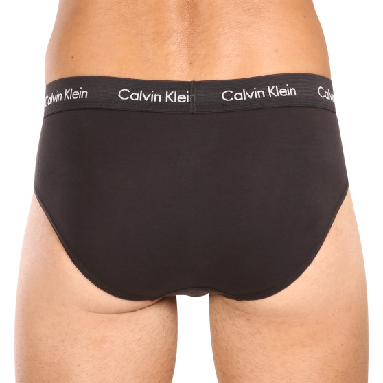 3PACK calzoncillos para hombre Calvin Klein negro (U2661G-H50)