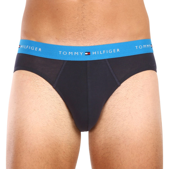 3PACK calzoncillos para hombre Tommy Hilfiger azul oscuro (UM0UM02904 0UE)