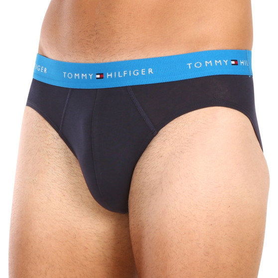 3PACK calzoncillos para hombre Tommy Hilfiger azul oscuro (UM0UM02904 0UE)