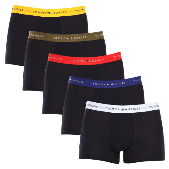 5PACK Boxers para hombre Tommy Hilfiger negro (UM0UM03061 0W9)