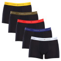 5PACK Boxers para hombre Tommy Hilfiger negro (UM0UM03061 0W9)