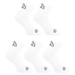 5PACK calcetines Styx tobillo blanco (5HK1061)