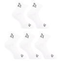 5PACK calcetines Styx tobillo blanco (5HK1061)