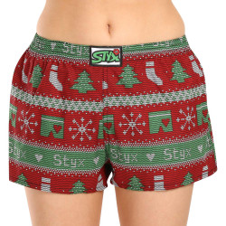 Calzones de mujer Styx art classic elastic Christmas knitted (K1658)