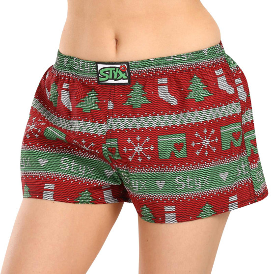 Calzones de mujer Styx art classic elastic Christmas knitted (K1658)